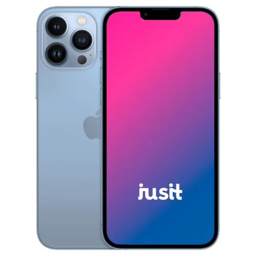 Apple, Apple iPhone 13 Pro Max 256GB Sierrablau  - wie neu mit Ladekabel Lightning (Trade)
