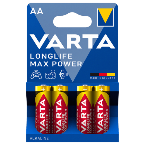 VARTA, VARTA Longlife Max Power 04706 101 404 AA/LR6 4 St&uuml;ck