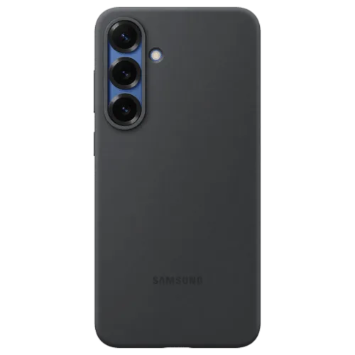 Samsung, SAMSUNG Silicone Case, Backcover, Samsung, Galaxy S25+, Schwarz
