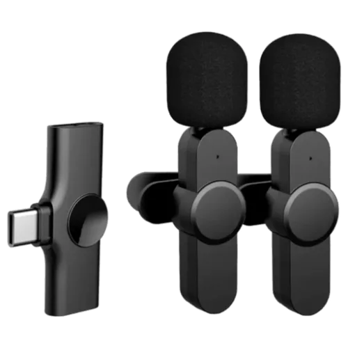 AK, AK Kabelloses 360° Mikrofon für Handys/Tablets (3-tlg. Set)