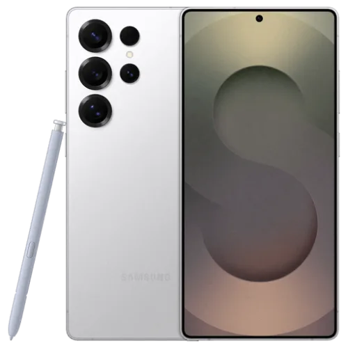 Samsung, Samsung Galaxy S25 Ultra 256 GB Titanium Whitesilver Smartphone 256GB – weiss