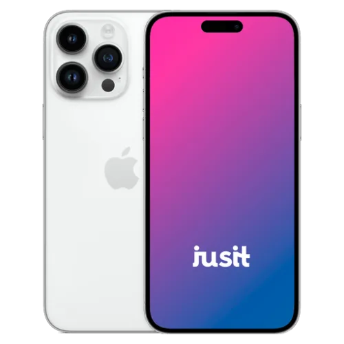 Apple, Apple iPhone 14 Pro Max 256GB Silber  - guter Zustand mit Ladekabel Lightning (Trade)