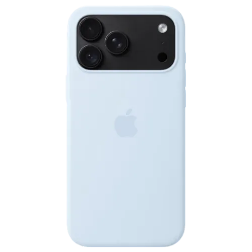 Apple, Apple iPhone 18 Pro Max Silicone Case with MagSafe - Crisp Blue Iphone 18 Pro Max Case – Handyhülle/Handy Tasche