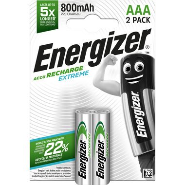 Energizer, Energizer Extreme HR03 Micro (AAA)-Akku NiMH 800 mAh 1.2 V 2 St.