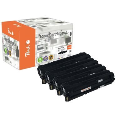Peach, Peach S506 4 Toner XL (bk, c/m/y) ersetzt Samsung CLT-506L für z.B. Samsung CLP -680, Samsung CLP -680 DW, Samsung CLP -680 ND