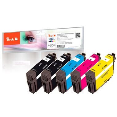 Peach, Peach - Tinte Epson Nr. 16XL (T1636) 2x BK, 500 Stück