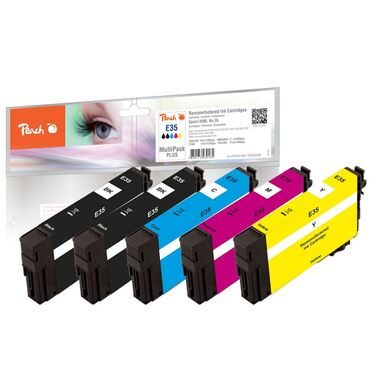 Peach, Peach Tintenpatrone "Epson No 35 2x BK, C, M, Y"