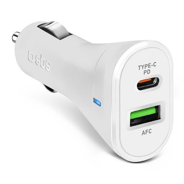 SBS, SBS Ladegerät für Auto weiss