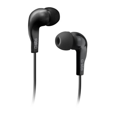 SBS, SBS -  TEINEARKL Kopfhörer & Headset Kabelgebunden im Ohr AnrufeMusik Schwarz