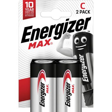 Energizer, ENERGIZER Batterien Max C 1.5V LR14/AM2/E93 2 St&uuml;ck