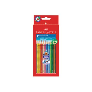 Faber-Castell, FABER-CASTELL Farbstifte Colour GRIP 112412 12 Farben