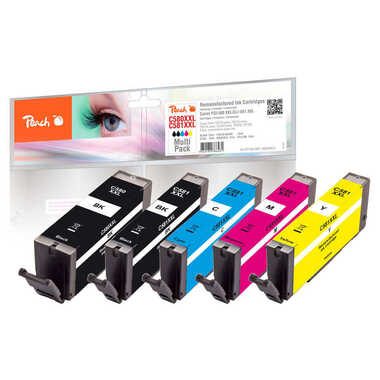 Peach, Peach Tintenpatrone "Canon PGI-580XXL / CLI-581XXL BK, PBK, C, M, Y"
