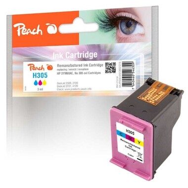 Peach, Peach - H305 Druckerpatrone 1 Stück(e) Kompatibel Standardertrag Cyan, Magenta, Gelb, One Size