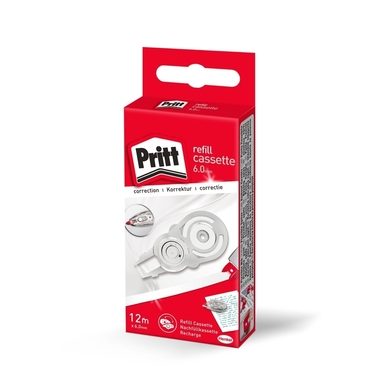 Pritt, Pritt Nachfüllkassette Korrekturroller refill cassette 6 mm Weiß 12 m 1 St.