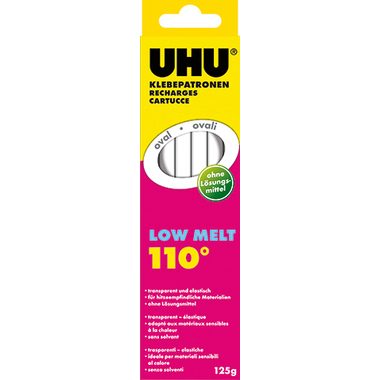 UHU, UHU Heißklebesticks 170 mm Transparent 10 St.