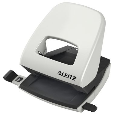 Leitz, LEITZ B&uuml;rolocher NewNeXXt 5.5mm 50080085 grau f. 30 Blatt