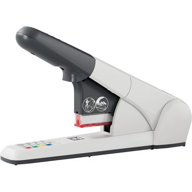 Leitz, LEITZ Blockheftmaschine 5551 8mm 55510084 silber, f&uuml;r 80 Blatt