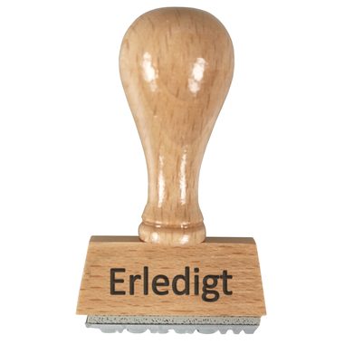 Neutral, NEUTRAL Lagerstempel Erledigt GS118756 Gummi