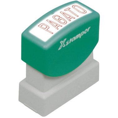 XSTAMPER, XSTAMPER Stempel Pagato I3-R rot