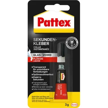 Pattex, PATTEX Glas Sekundenkleber PSV1C 3g