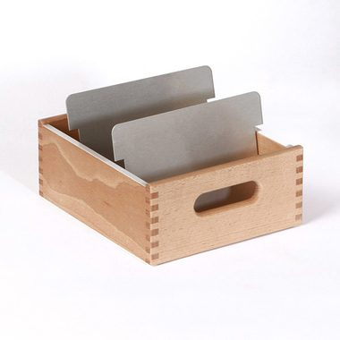 FLÜCK, FL&Uuml;CK Karteikasten A6 A6QUER/20 Buche