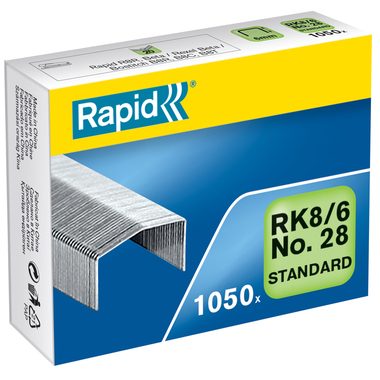 RAPID, RAPID Heftklammern RK8/6 6mm 24873600 1050 Stk.