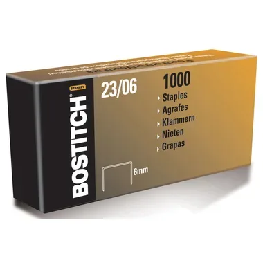 Bostitch, BOSTITCH Heftklammern 6mm 23-06-1M 1000 St&uuml;ck