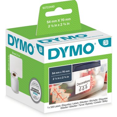 DYMO, DYMO Disketten-Etiketten S0722440 perm.70x54mm 300 St&uuml;ck