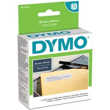 DYMO, DYMO R&uuml;cksendeadressetiketten S0722520 permanent 54x25mm