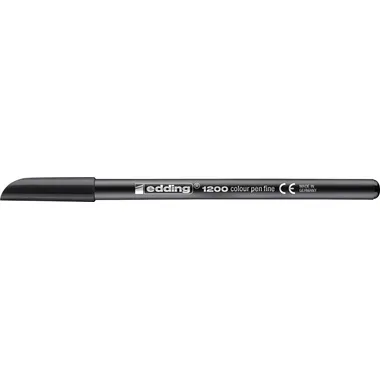 edding, EDDING Faserschreiber 1200 0.5-1mm 1200-1 schwarz