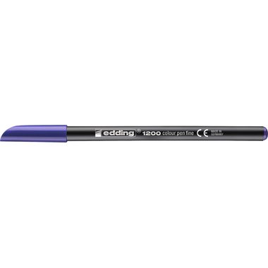 edding, EDDING Faserschreiber 1200 0,5-1mm 1200-8 violett