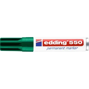 edding, EDDING Permanent Marker 550 3-4mm 550-4 gr&uuml;n