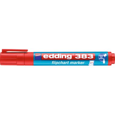 edding, EDDING Flipchart Marker 383 1-5mm 383-2 rot