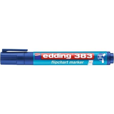 edding, EDDING Flipchart Marker 383 1-5mm 383-3 blau