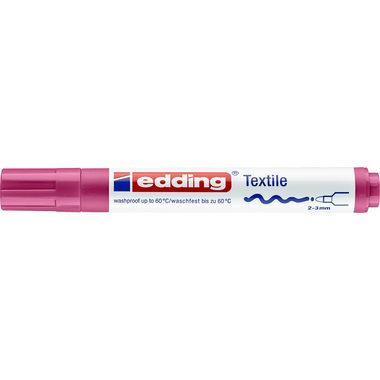 edding, EDDING T-Shirt-Marker 4500 2-3mm 4500-19 karmin