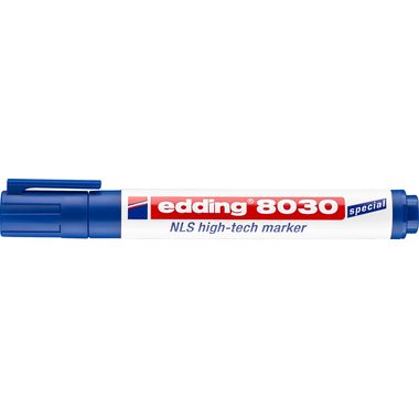 edding, EDDING Hightech Marker 8030 1,5-3mm 8030-3 blau