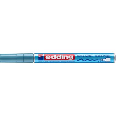 edding, EDDING Paintmarker 751 CREA 1-2mm 751-70 CREA hellblau-metallic