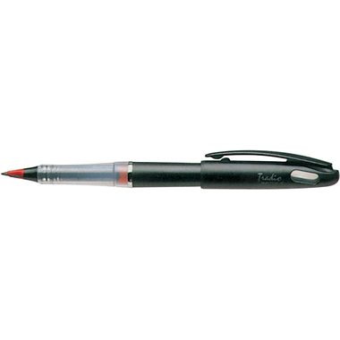 Pentel, PENTEL Tradio Stylo TRJ50-BO schwarz, Schrift rot