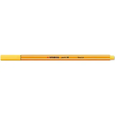 STABILO, STABILO Feinschreiber point 88 0.4mm 88/44 gelb