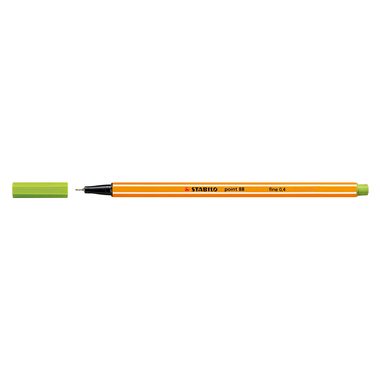 STABILO, STABILO Faserschreiber Point 88 0,4mm 88/33 apfelgr&uuml;n
