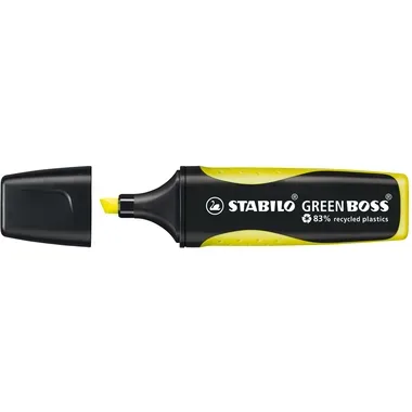 STABILO, STABILO Textmarker GREEN BOSS 2-5mm 6070/24 gelb