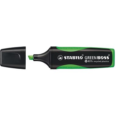 STABILO, STABILO Textmarker GREEN BOSS 2-5mm 6070/33 gr&uuml;n