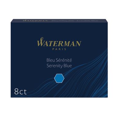 WATERMAN, WATERMAN Tintenpatronen Standard S0110860 blau 8 St&uuml;ck
