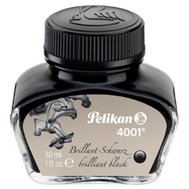Pelikan, PELIKAN Tinte 4001 30ml 301051 brillantschwarz