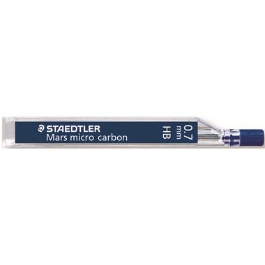STAEDTLER, STAEDTLER Feinmine MARS MICRO HB 0,7mm 250 07-HB tiefschwarz 12 St&uuml;ck