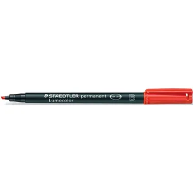 STAEDTLER, STAEDTLER Lumocolor permanent B 314-2 rot