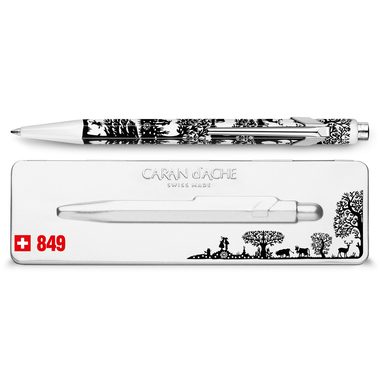 Caran d'Ache, CARAN D'ACHE Kugelschreiber 849 849.754 Scherenschnitt Etui