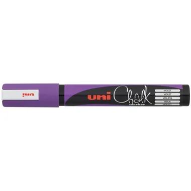 uni-ball, UNI-BALL Chalk Marker 1,8-2,5mm PWE5M VIOLET violett