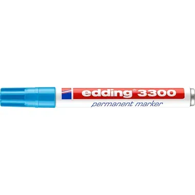 edding, EDDING Permanent Marker 3300 1-5mm 3300-10 hellblau