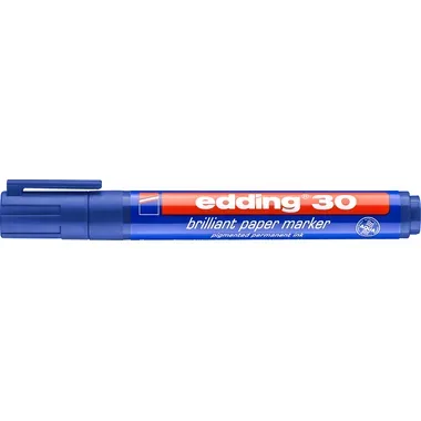 edding, EDDING Permanent Marker 30 30-3 blau